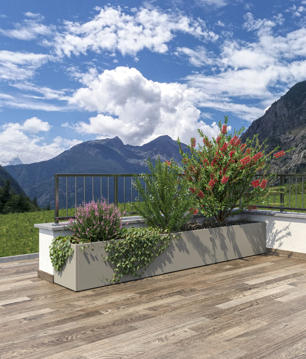 Product Rendering in Landscape